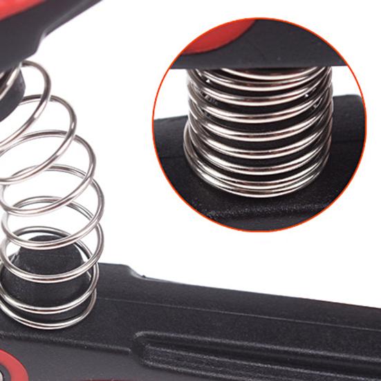 Ножницы для обрезки с острым лезвием, зубчатый край, предохранительный замок, пружина отскока, эргономичные ножницы для обрезки с заостренной головкой, товары для дома