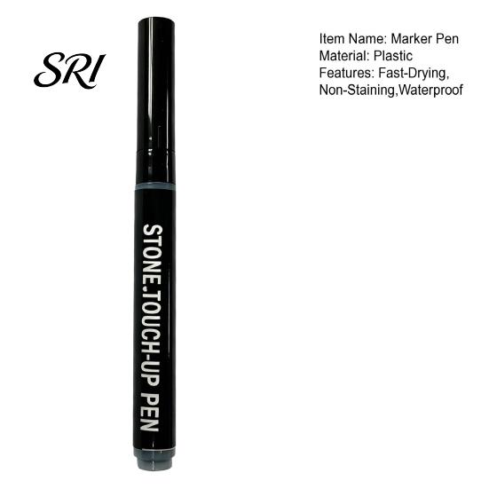 Precision Tip Stone Marker Tombstone Pen with Waterproof Fade-Resistant Fast-Drying Detailed Paint UV Resistant for Memorial Inscriptions And Monument