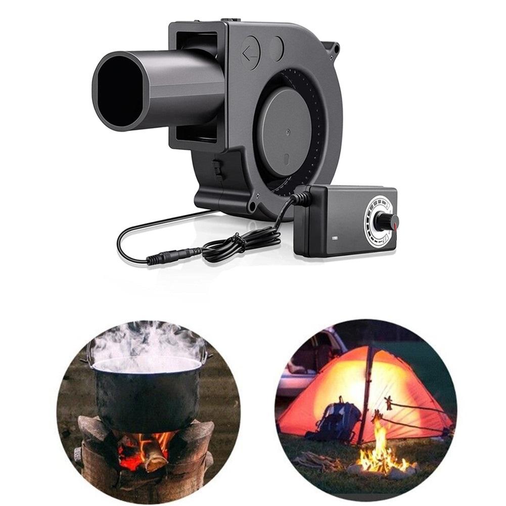 Регулятор скорости вентилятора для воздуходувки для нагревателя барбекю 97 мм Вентилятор с регулируемой скоростью для AV-шкафа для автомобиля Портативная машина