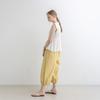 WEDNESDAY DELIGHT Wd_Leg Banding Pants_Yellow