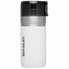 STANLEY Go Series Vacuum Bottle, 0.47L, White, Direct Drinking, Insulated, Cold/Hot, 03043-008