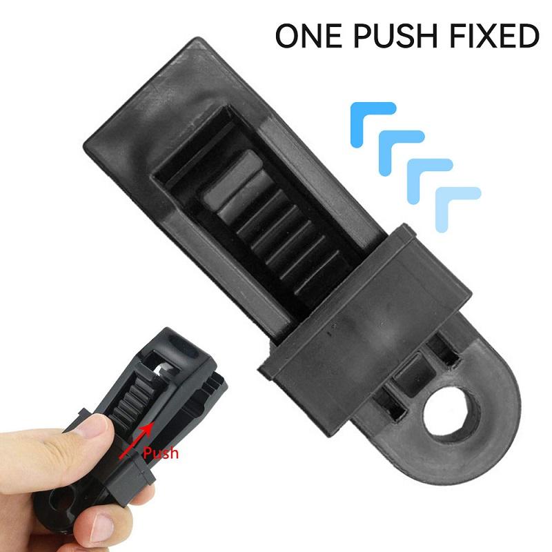 Регулируемый прочный фиксатор для брезентовой ткани, многоразовый зажим для штор, ветрозащитный зажим для кемпинговой палатки, крючок, зажим для брезента