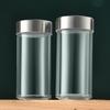 Kitchen Utensils Round Glass Spice Bottle Household Sprinkler Bottle Swivel Opening Closing Spice Set