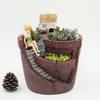 Sky Garden Succulent Plant House Herb Flower Basket Planter Pot Trough Box Bed