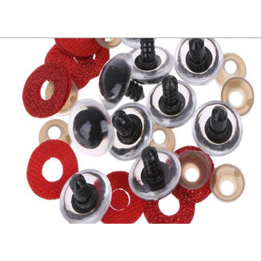 Товары для рукоделия «сделай сам», пластиковые безопасные игрушечные глаза, красочные глаза для кукол, для кукольных игрушек, мягкие игрушки, куклы, вязаные крючком игрушки, поделки CZK