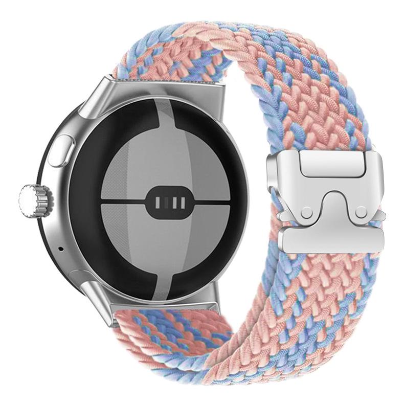 Плетеный нейлоновый ремешок для часов Paracord для Google 41MM/45MM