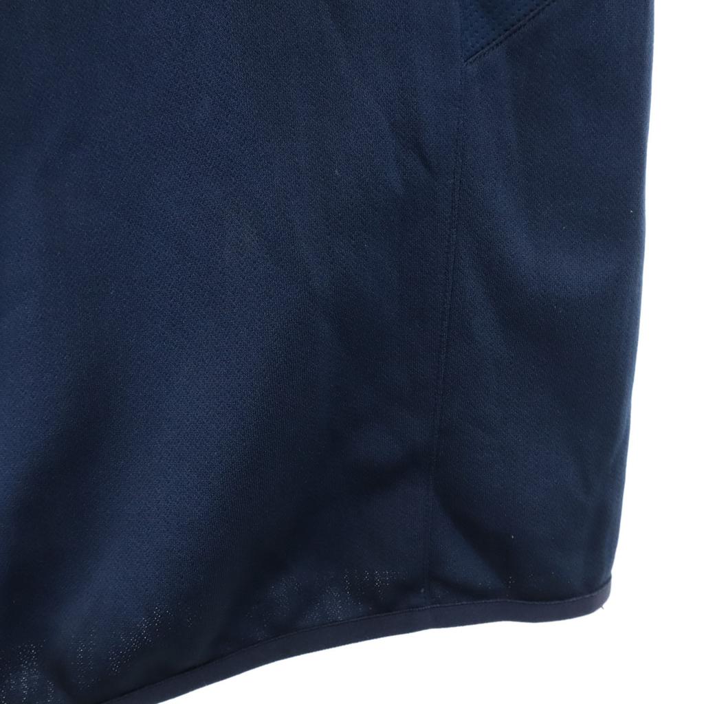 Nike Тренировочная толстовка с длинным рукавом на молнии M Темно-синий трикотаж DRI-FIT Мужская Б/У