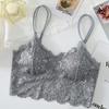 Женские кружевные бюстгальтеры, удобный однотонный бюстгальтер без косточек, сексуальное нижнее белье, жилет, женское открытое беспроводное нижнее белье, бесшовный бюстгальтер