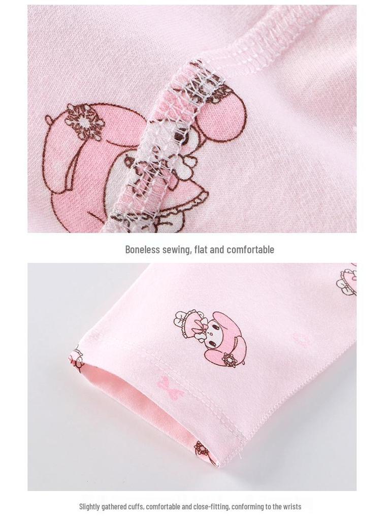 7A Антибактериальный бесшовный детский осенне-зимний комплект нижнего белья - размеры S и M