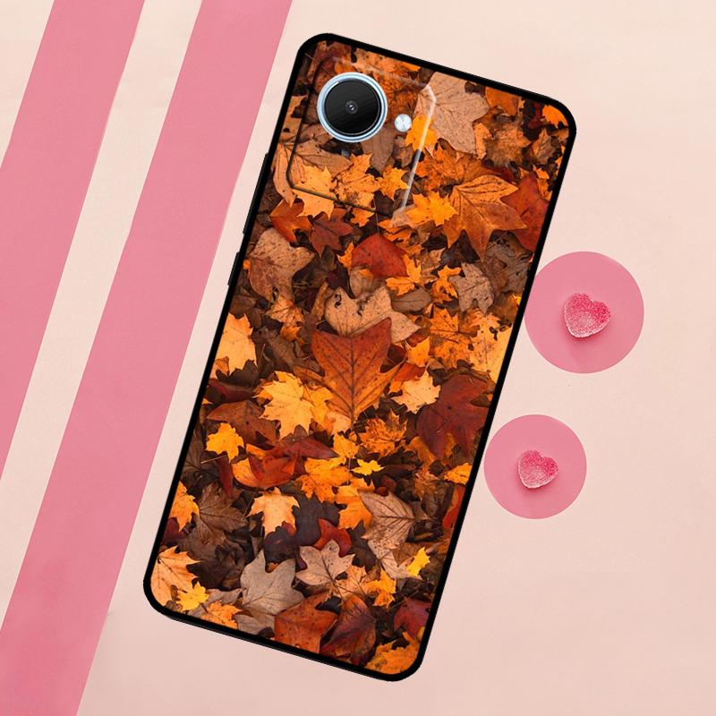 Осенние листья Для Realme C71 C55 C53 C67 C75 C61 C33 C63 C51 C65 10 11 12 13 14 15 Pro Plus GT7 Pro Чехол