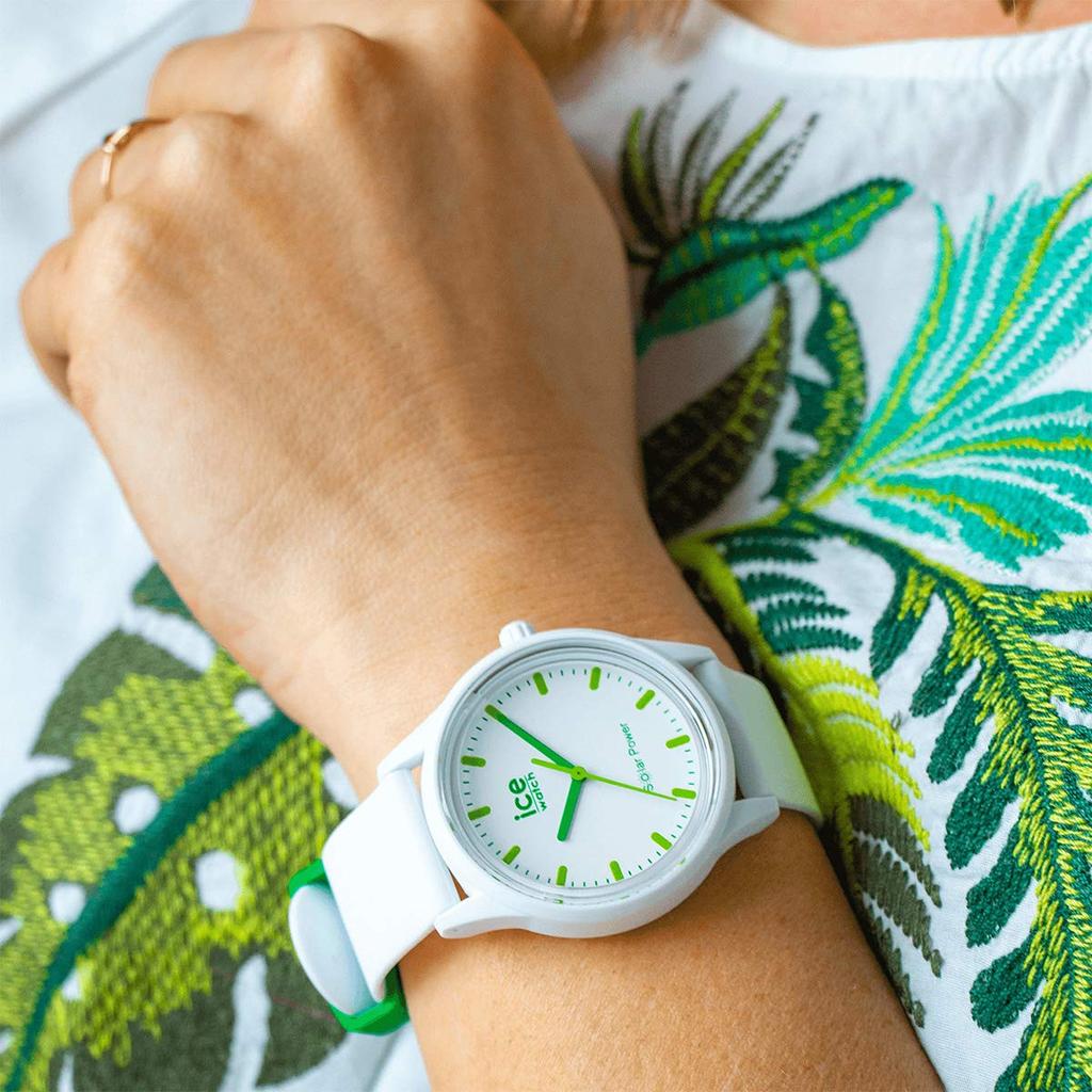 Authorized Distributor Ice Watch Unisex 017762 Solar ICE Solar Power Nature Medium [Ice-Watch] Men's