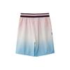 Li Ning Sports Basketball Series Gradient Stripe Breathable Training Competition Shorts Men Shorts Cloud-White AAPR385-1