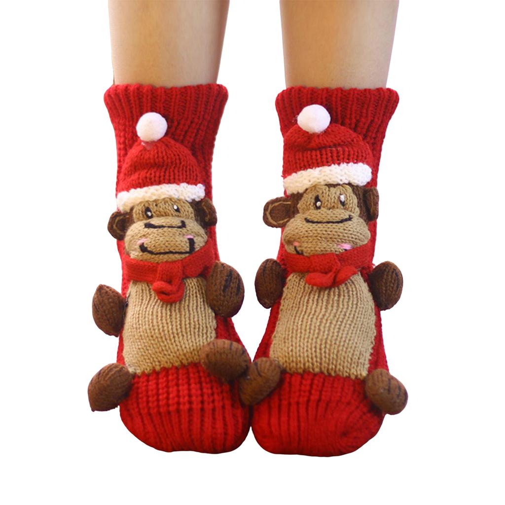 Women's Thick Knit  Proof Warm Casual Floor Carpet Socks