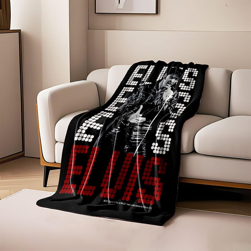 Rock Legend Tribute Blanket Design print blanket soft and cozy perfect for the living room bed sofa or a nap,gift