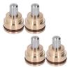 4 Pcs Joystick Pusher Control Valve High Hardness Good Sealing Excavator Replacement Handle Joystick Valve for CAT E200B