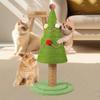 Рождественская елка когтеточка мультяшная когтеточка эстетичные елочные украшения натуральный сизаль когтеточка для котят