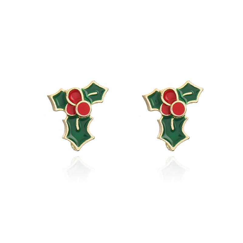 1 Pair of Ladies' Christmas Earrings, Christmas Gift for Everyday Wear, Christmas-themed Jewellery, Ladies' Accessories