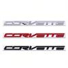 Для Chevrolet Corvette Логотип Задний Значок Металлическая Модифицированная Английская Буквенная Наклейка 3D Стикер 27.8x1.8см Автомобильный Задний Значок Украшение