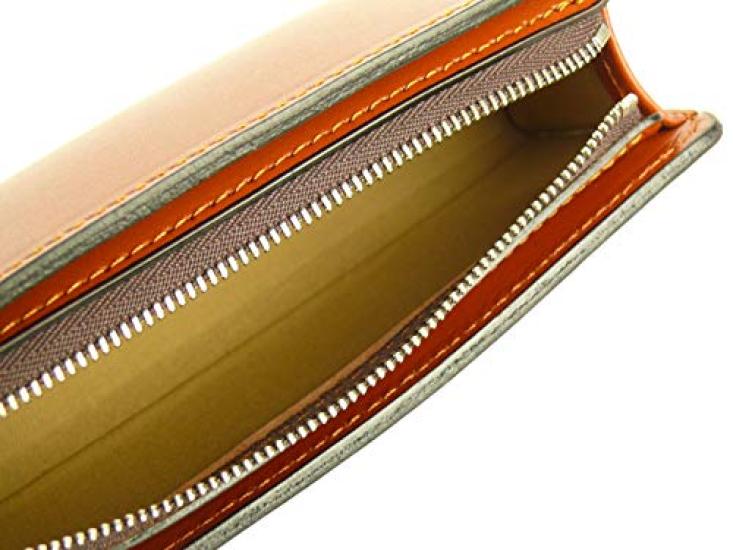 Кожаный пенал в оригинальной спецификации Excella молния [Кожаная подкладка. JP] чехол/ручка (коричневый) [Сделано в Японии] кожа/коровья кожа