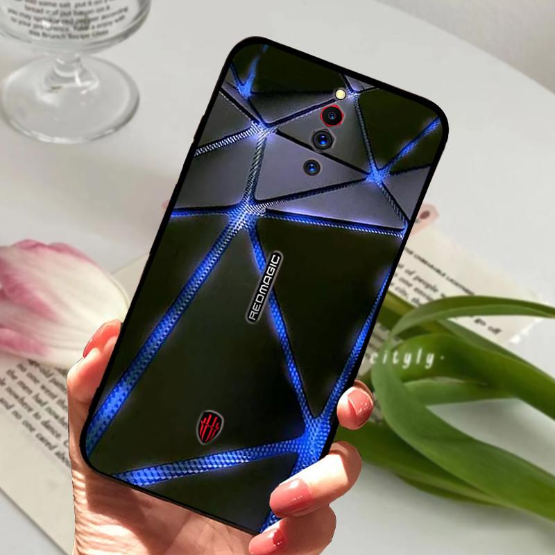 Для Nubia Red Magic 5S 5G Мягкий Силиконовый TPU Чехол для Телефона Для ZTE Nubia Red Magic 7 Pro Coque RedMagic 7S Ударопрочный Бампер
