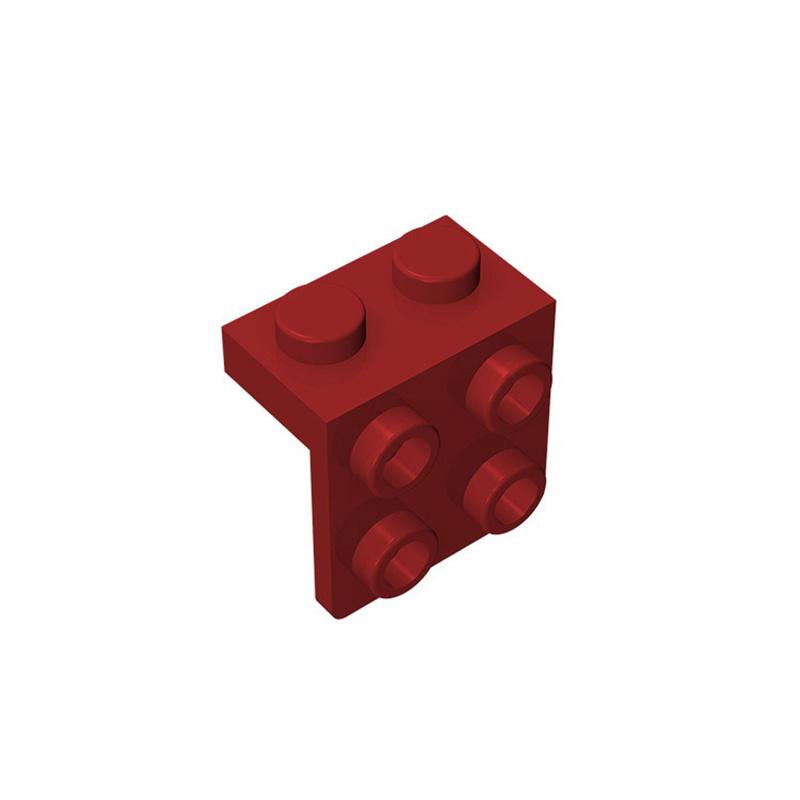 Нетоксичные 10 шт. 44728 Кронштейн 1x2-2x2 Строительные блоки Moc 2+4 Прямоугольные детали Совместимые с Кирпичиками Детские Конструкторы