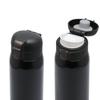 Wahei Freiz Water Bottle, 800ml, One-Touch Stopper, Black, Fortec Park, RH-1275