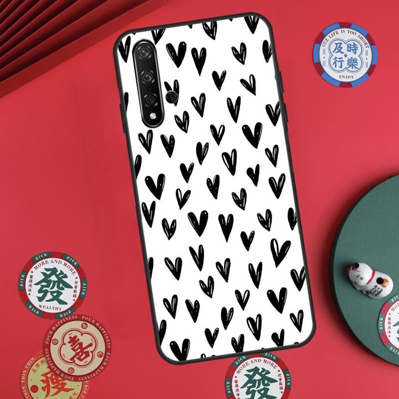 Сердечки Мультяшные Девочки Для Huawei Nova 5T 10 9 SE 7i 8i 11i 12i Y73 Y90 Y70 Y72 Y61 Y91 P60 Pro P30 P40 Lite Чехол