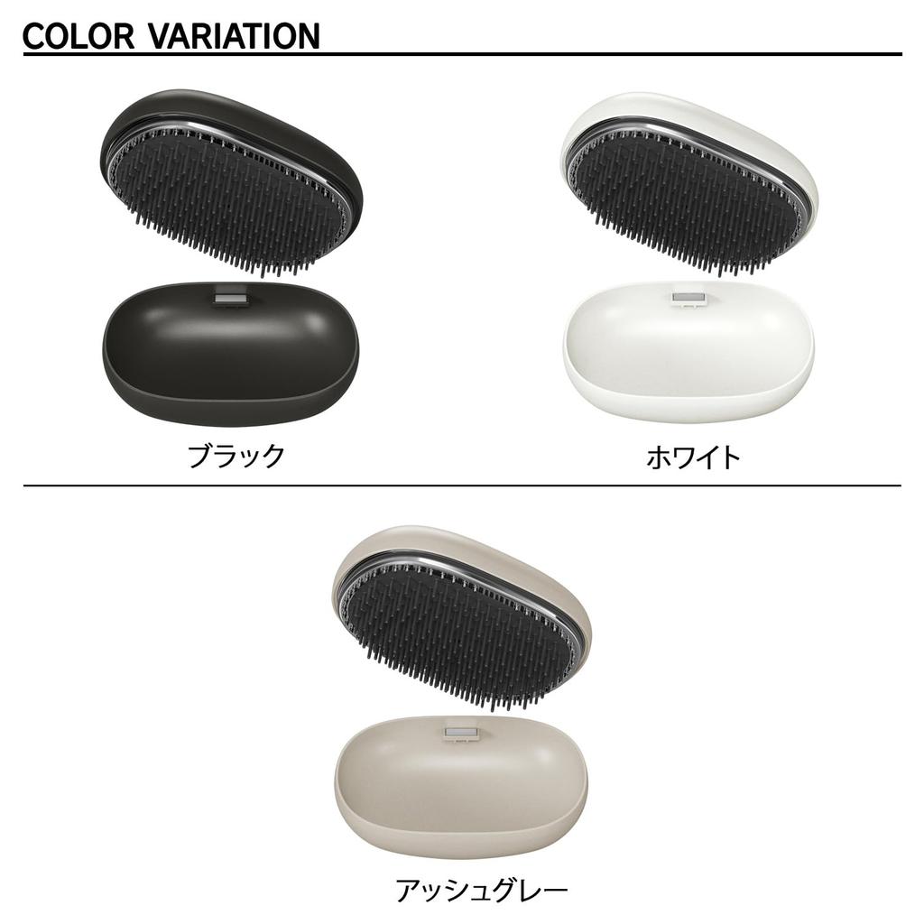 Щетка для волос и расческа Mods Hair STYLISH BASE UP BRUSH для статических волос и ухода за кожей головы MHB-7040 Белый, Мини, Компактный, Легкий, Портативный, Портативный,