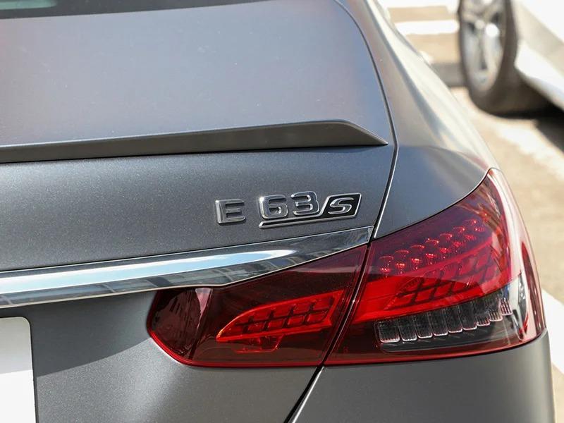 3D ABS Car Rear Trunk Badge Sticker Emblem S Logo For Mercedes Benz AMG A45 W176 GTS GT43S GT63S CLA45S C117 C63s C43S W205 E63S AC1