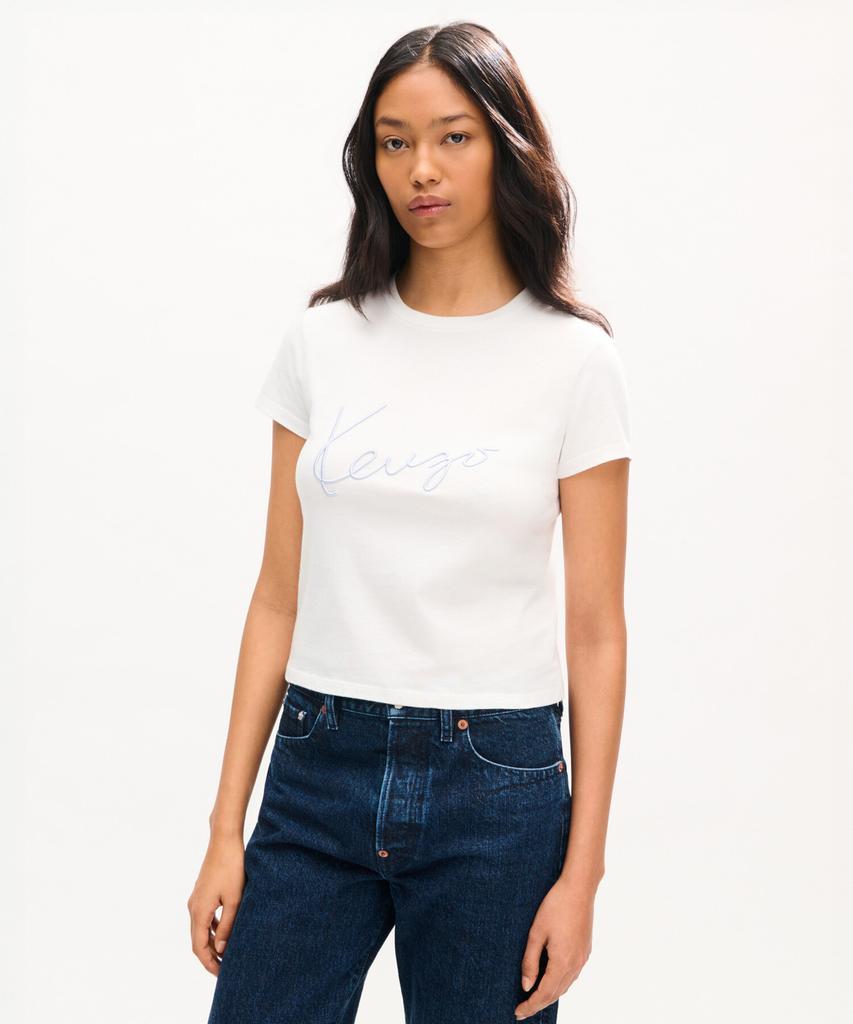 KENZO Women'S Signature Classic T-Shirt_K263Awt401Whx