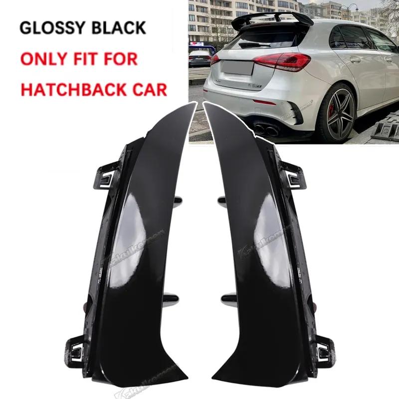 Car Rear Bumper Trim Lip Spoiler For Mercedes Benz A Class W177 A200 A220 A35 AMG Hatchback 2018 -