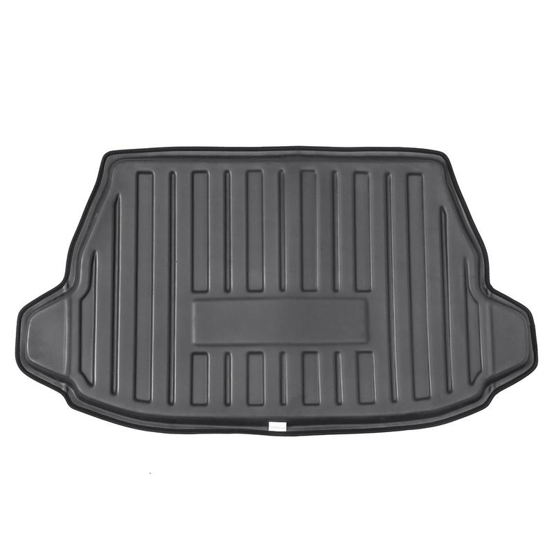 Mat Rear Trunk Liner Kick Cargo Floor Tray Carpet Mud Pad Boot Guard Protector waterproof For Toyota C-HR CHR 2017 2018 2019+