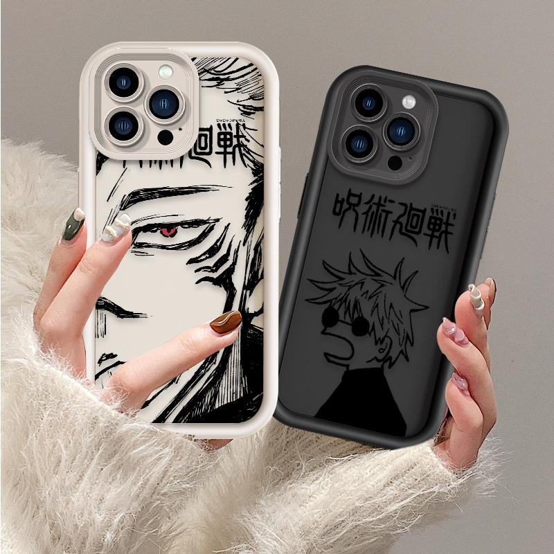 Чехол для телефона Аниме Jujutsu Kaisen Для vivo Y28 Y03 Y17s Y19s Y100 Y78 Y36 Y27 Y16 Y77 Y75 Y35 Y22s Y02 Y72 Y76 4G 5G
