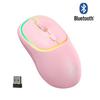 Беспроводная мышь Bluetooth мышь RGB перезаряжаемые компьютерные мыши эргономичные бесшумные USB оптические Mause Gamer для ноутбуков аксессуары ПК