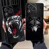 Крутая мультяшная волчья funda чехол для телефона для Honor X5b X7 X8 200 400 Lite Magic5Lite 90 70 X6 8X X9a