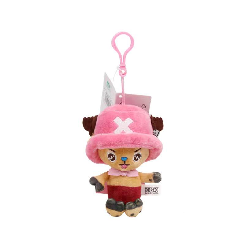 One Piece Луффи и Чоппер Брелок Плюшевая Кукла - Аниме Мультяшный Аксессуар