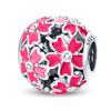 3MM 925 Bracelet 925 Sterling Silver Flower Bird Series Charms Bead For Women Fashion DIY Jewelry Gifts Making