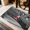 Football Player Action Area Rug Design for Study room Dormitory Playrooms Outdoor Antislip Carpet Decorate Offices