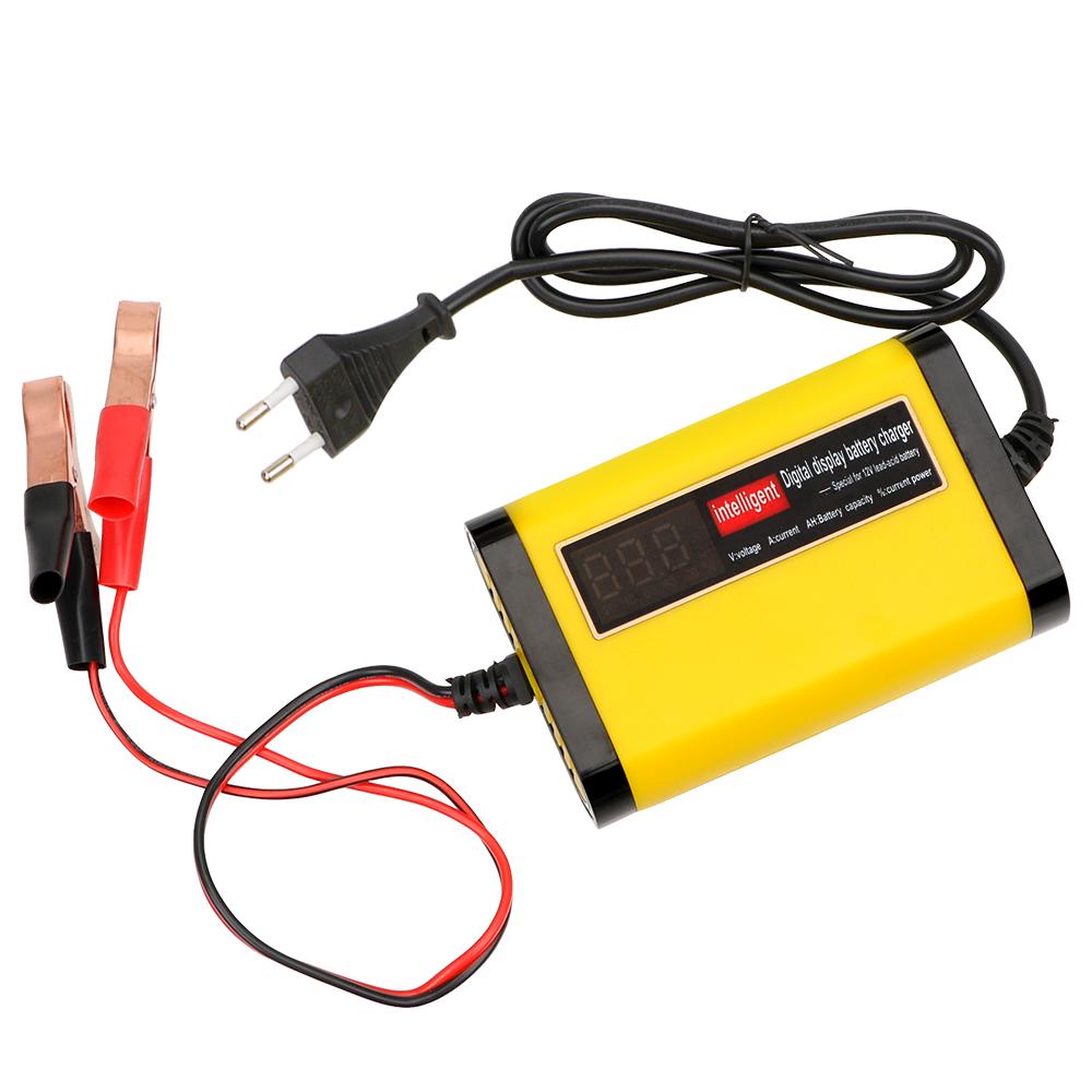 Car Battery Charger Car Accessories 3 Stages Lead Acid AGM GEL Battery-chargers