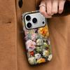 Независимая станция популярная картина маслом цветок креативный чехол для мобильного телефона iPhone17 двойной защитный чехол Apple 15