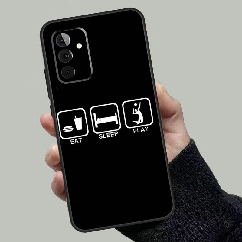 Чехол для волейбольного мяча для Samsung Galaxy A54 A34 A14 A36 A56 A06 A13 A53 A32 A12 A22 A52 A35 A17 A16 A55 A15
