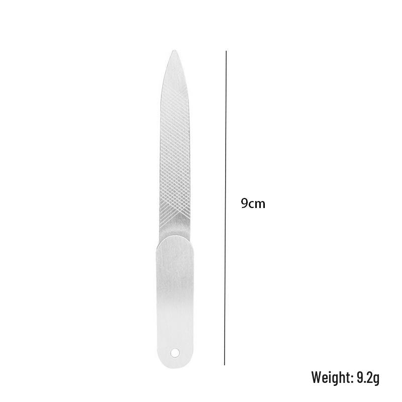 Набор педикюрных ножей из нержавеющей стали: Двусторонняя пилка для ногтей с лезвием, пилка для ног и инструмент для отшелушивания