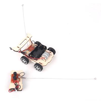 Stem Toy Беспроводной пульт дистанционного управления для сборки автомобиля Образовательный научный эксперимент Набор