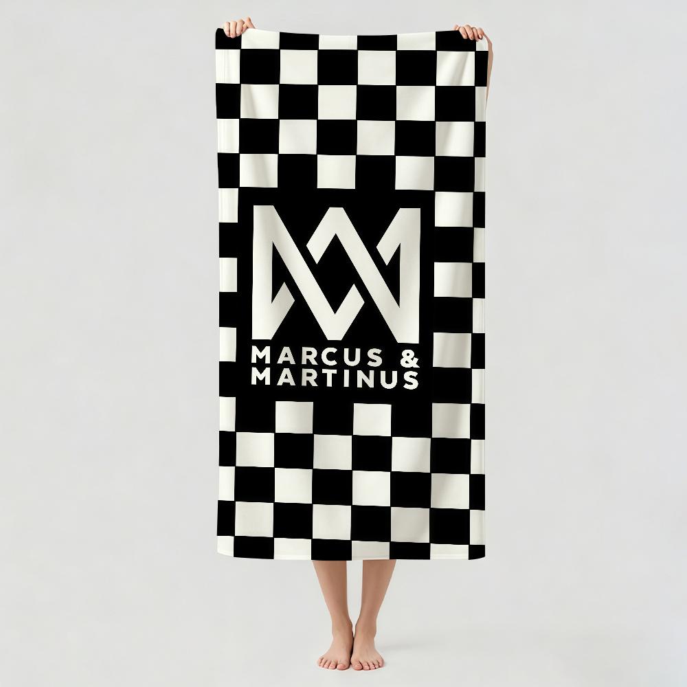 Music group M-Marcus and M-Martinus Towel Drying Bath Towel Applicable To Light Swimming Camping Yoga Beach Out