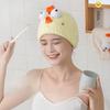 Рыба-клоун Забавная Водопоглощающая Шапочка для сушки волос из кораллового вельвета Мультяшная Милая Животное Питомцем Трехмерная Форма Шапочка для душа