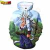 Sweatshirt Kids Hoodie 3D Print Boys Girls Cartoon Sudadera Tops Super Saiyan Clothes