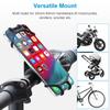 Bicycle Motorcycle Mobile Phone Holders Adjustable 360 Rotation Silicone Bike Phone Holder Phone Accessories Phone Holder Bike