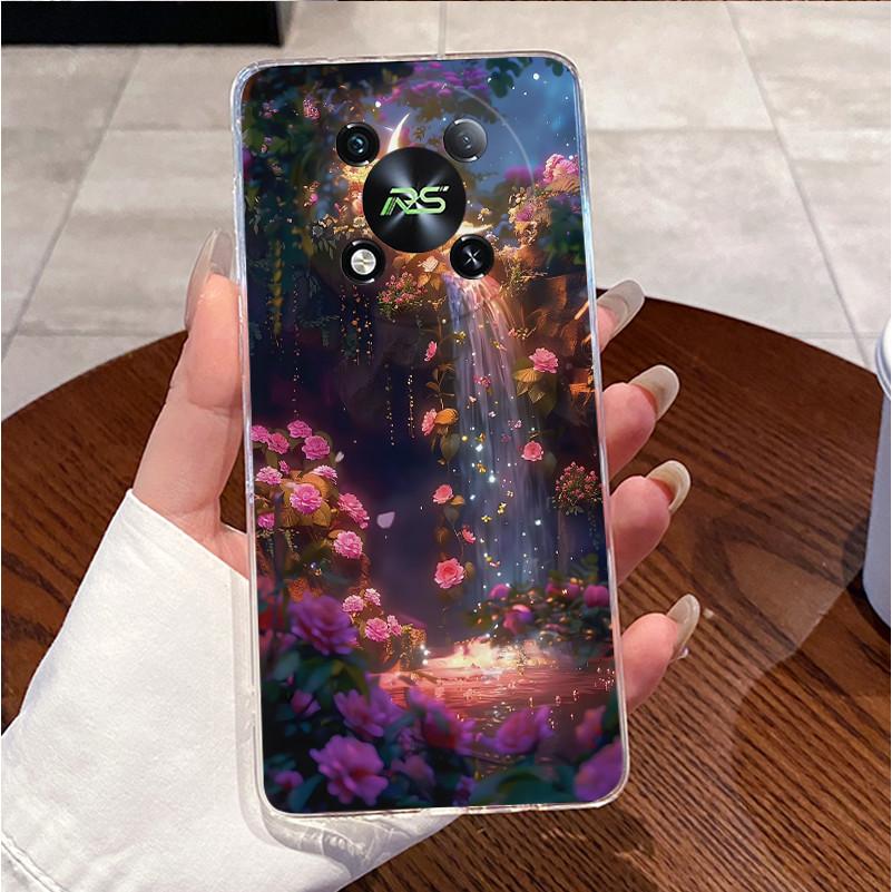 Чехол для ITEL RS4 S666LN Корпус Роскошный Милый Сердце Любви Кролик Забавный Узор Прозрачный ТПУ Мягкий Силикон Чехол для Телефона Задняя Крышка