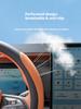 Для 24 BYD Sealion 7 Sea Lion 07 EV Кожаный чехол на руль Нескользящий и дышащий Защитный чехол Автоаксессуары