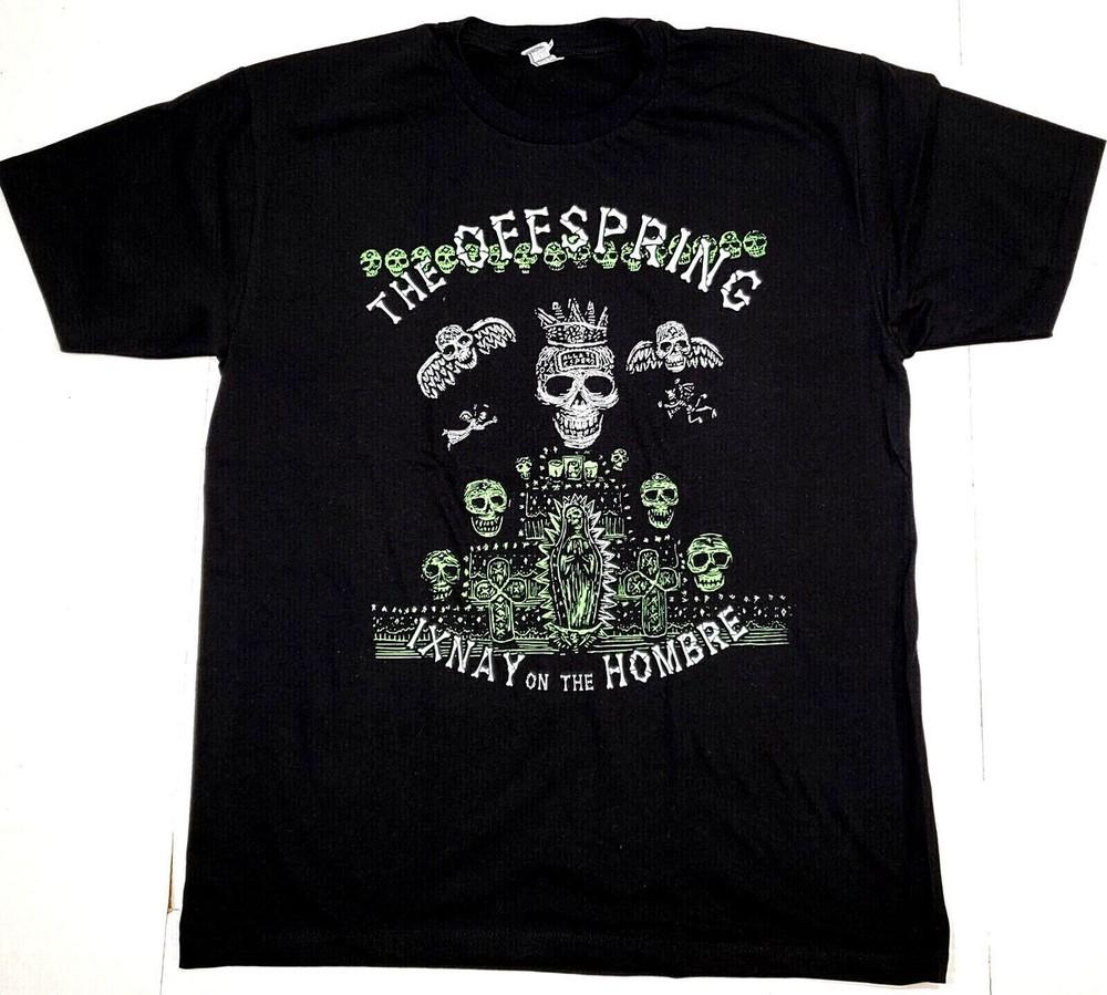 ВИНТАЖНАЯ Футболка THE OFFSPRING BAND Черная S-234XL Унисекс Новая E544 Унисекс Футболка